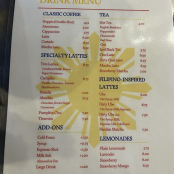 Cafe Aficionado - Drink menu - Coffee & Tea Near Me - Los Angeles, California Cafe Aficionado - Drink menu - Coffee & Tea Near Me - Los Angeles, California