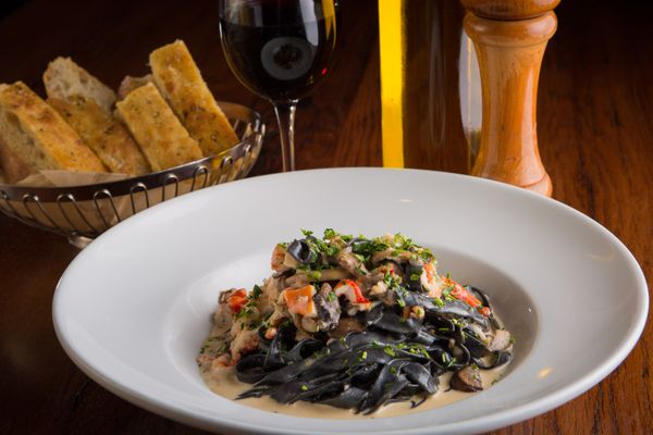 Photo of Biaggi's Ristorante Italiano - Fort Wayne, IN, US. Fettuccini with Lobster