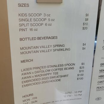 AWAN - Ice Cream & Frozen Yogurt Near Me - West Hollywood, California