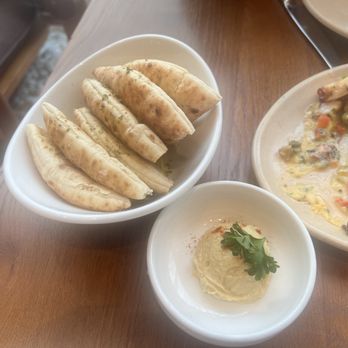 Balos Estiatorio - pita bread - Seafood Near Me - Washington, DC, District of Columbia
