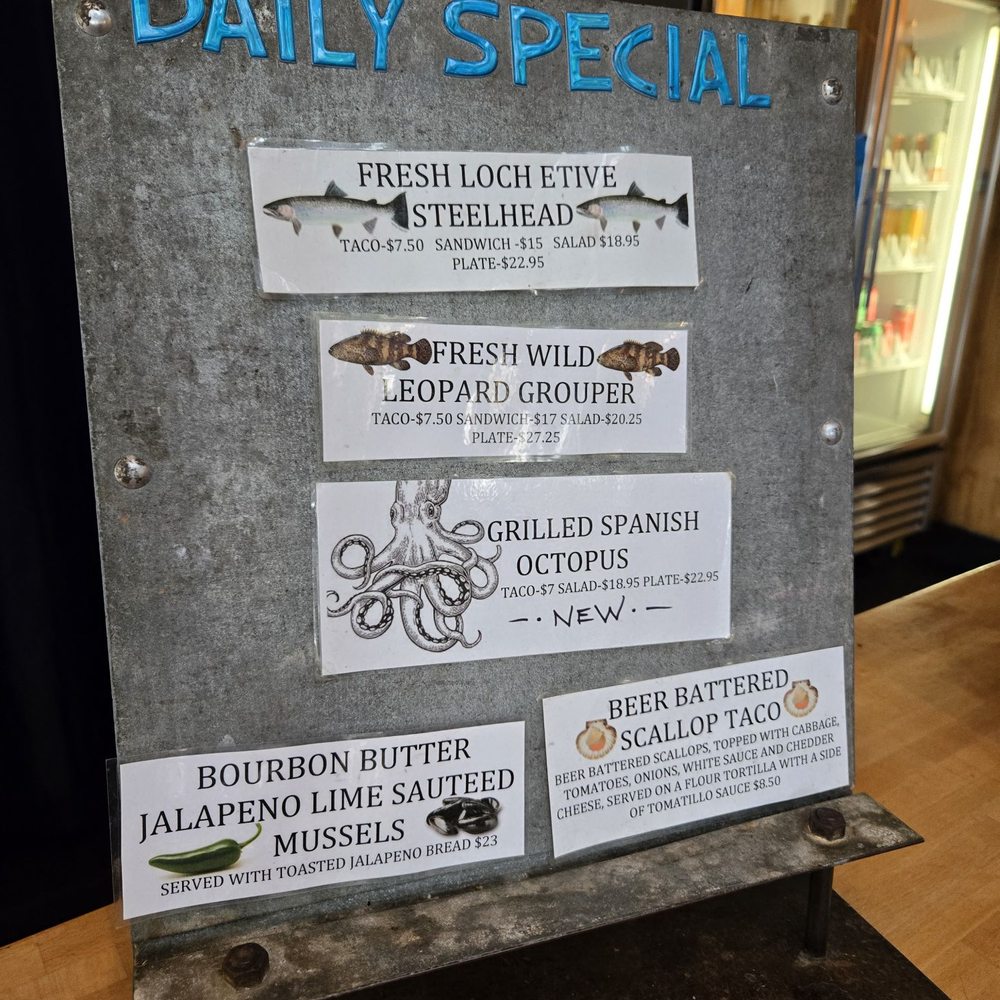 Blue Water - Daily specials - Seafood Near Me - San Diego, California Blue Water - Daily specials - Seafood Near Me - San Diego, California