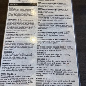 Spice Indian Cuisine - Menu - Indian Near Me - Sarasota, Florida
