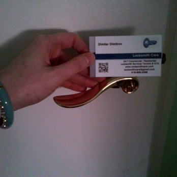 Locksmith Care - With one of my snazzy new locking door handles today. - Keys & Locksmiths Near Me - Toronto, Ontario