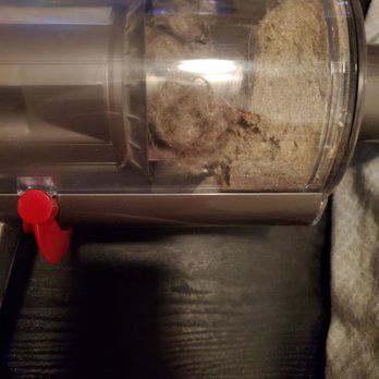 Stanley Steemer - This is what my Dyson vacuum picked up after Stanley Steemer cleaned my carpet. - Carpet Cleaning Near Me - Atlanta, Georgia