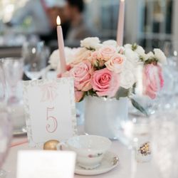 Little Vintage Rentals - Tea cups and candle sticks