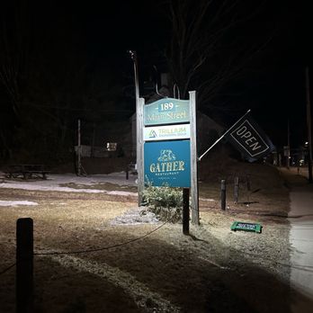 Gather - Outside - New American Near Me - Yarmouth, Maine
