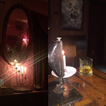 Singer - Singer bar has a haunting but great vibe. Scary paintings, sewing machine tables to rest your vodka on #singer #krakowbars - Pubs Near Me - Kraków, Massachusetts