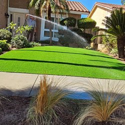 TandScape Landscaping - Light Green Turf Installation in Cerritos , Ca