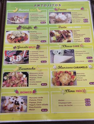 Menu photo 5 Blinkys Antojitos Newton, NC