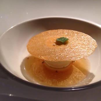 Chez TJ - Dish 9 (11/23/13) Chamomile Tea - lemon, honey, ginger, pistachio - French Near Me - Mountain View, California