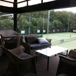 Parnell Lawn Tennis Club - Lounge overlooking the courts