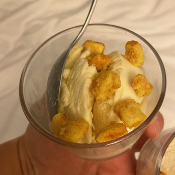 Milk Bar - Cereal Milk Soft Serve with French Toast - Desserts Near Me - New York, New York Milk Bar - Cereal Milk Soft Serve with French Toast - Desserts Near Me - New York, New York