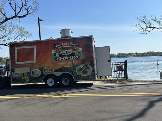 Los Dos Amigos Taco Truck by null