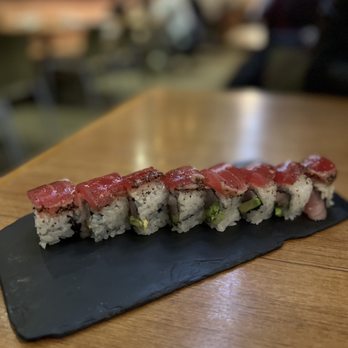 Kata Robata - Rising Sun Roll (~$19) - Sushi Bars Near Me - Houston, Texas Kata Robata - Rising Sun Roll (~$19) - Sushi Bars Near Me - Houston, Texas