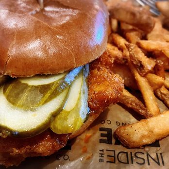 Inside the Five - Perrysburg - Nashville chicken sandwich - Brewpubs Near Me - Perrysburg, Ohio