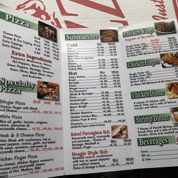 Joey's Pizza Depew - Prices have gone up this is the menu from November 2019 - Pizza Near Me - Depew, New York Joey's Pizza Depew - Prices have gone up this is the menu from November 2019 - Pizza Near Me - Depew, New York
