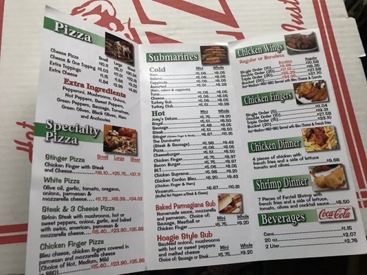 Menu photo 3 Joey's Pizza Depew Depew, NY Menu photo 3 Joey's Pizza Depew Depew, NY