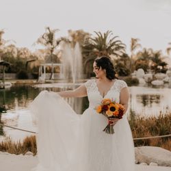 New York City Bride - Our bride is wearing Sienna dress