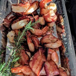 Dining In Personal Chef and Catering - Bacon wrapped shrimp