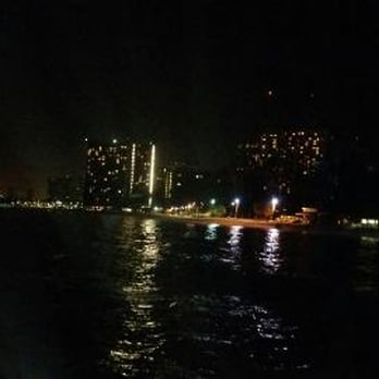 Waikiki Beach - waikiki during night. - Beaches Near Me