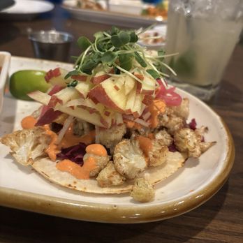 Mexcal - Cauliflower and apple taco - Mexican Near Me - Reno, Nevada Mexcal - Cauliflower and apple taco - Mexican Near Me - Reno, Nevada