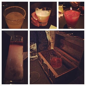 The Aviary - 5 drinks from Aviary prefix Nov 2014 - Cocktail Bars Near Me - Chicago, Illinois