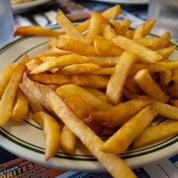 Tom & Joe's Restaurant - Fries that came with my wife's Chicken Parmesan Sandwich--sorry I didn't get a good shot of the sandwich--she was hungry.