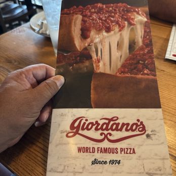 Giordano's - Menu - Pizza Near Me - Orlando, Florida