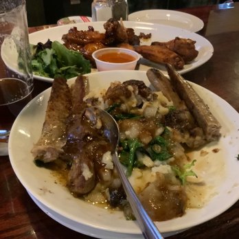 Murphy's Taproom - Bangers and mash. One side hot the other cold!!! - Irish Near Me - Manchester, New Hampshire