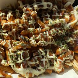 Seasoned curly fries Seasoned curly fries