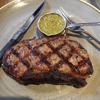 Chop House - Leith - Sirloin steak with chimmichurri sauce - Bars Near Me - Edinburgh, EDH