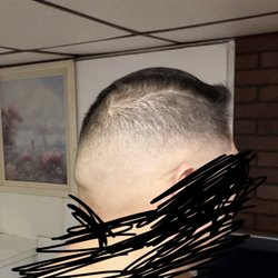 South Weymouth Barber Shop - Mid fade turned high fade.