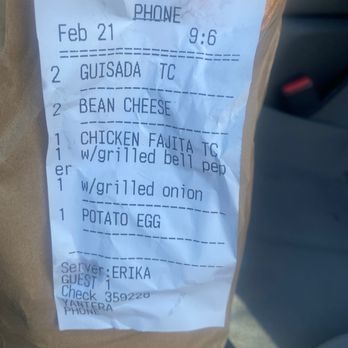 Melanie's Cafe - Receipt - Tex-Mex Near Me - Schertz, Texas Melanie's Cafe - Receipt - Tex-Mex Near Me - Schertz, Texas