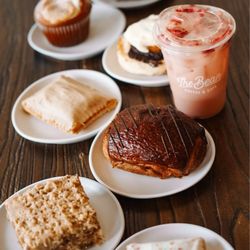 The Bean Coffee & Cafe - Pastry variety and beverages