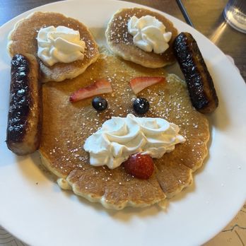 Garden Berry Cafe - Kids pancake breakfast. They all loved the presentation and the pancakes are excellent. - New American Near Me - Hinsdale, Illinois Garden Berry Cafe - Kids pancake breakfast. They all loved the presentation and the pancakes are excellent. - New American Near Me - Hinsdale, Illinois