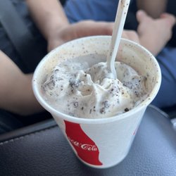 Al’s Dairy Freeze - Already eaten snowstorm with brownie and caramel drizzle