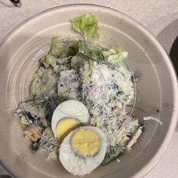 Grilled Kale Caesar