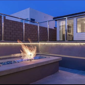 Handel's Pool Service - Sunken fire pit - Swimming Pools Near Me Handel's Pool Service - Sunken fire pit - Swimming Pools Near Me