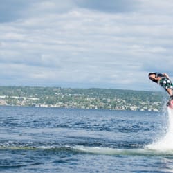 Hydro Flight Adventure - You can swim like a dolphin with our flyboard, and our instructors will teach you how to do it like a pro