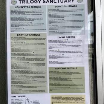 Trilogy Sanctuary - Menu - Juice Bars & Smoothies Near Me - La Jolla, California