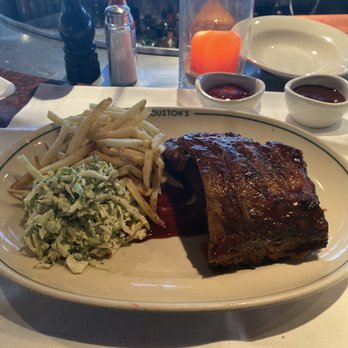Houston's Restaurant - New style of ribs. Not good - New American Near Me - Boca Raton, Florida Houston's Restaurant - New style of ribs. Not good - New American Near Me - Boca Raton, Florida