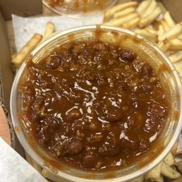 Chili- not even trying to try this . Smells bad and looks like a can of beans and ground beef mixture . WTH !!!