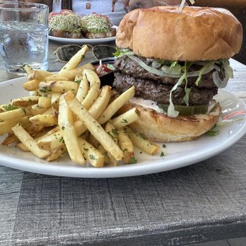 FIREHOUSE - Firehouse double burger - American Near Me - San Diego, California FIREHOUSE - Firehouse double burger - American Near Me - San Diego, California