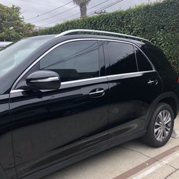 Mercedes GLE front tint 35%
