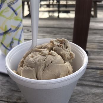 Rose Dairy - Two scoops of "good" maple walnut ice cream @ Rose Dairy. More "icey" than creamy, unfortunately. - Hot Dogs Near Me - Cheshire, Connecticut Rose Dairy - Two scoops of "good" maple walnut ice cream @ Rose Dairy. More "icey" than creamy, unfortunately. - Hot Dogs Near Me - Cheshire, Connecticut