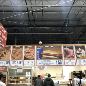 Costco - 5/7/22 Food Court Menu - Wholesale Stores Near Me - Central Point, Oregon