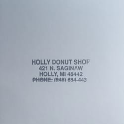 Holly Donut Shop