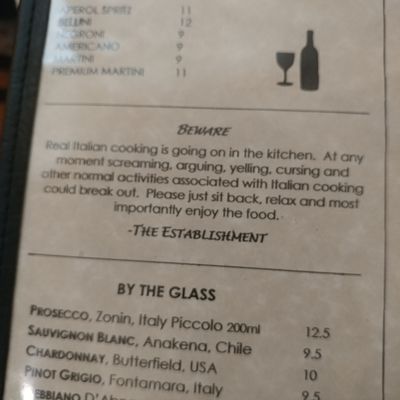 Menu photo 1 Cabotto's Restaurant Stittsville, ON Menu photo 1 Cabotto's Restaurant Stittsville, ON