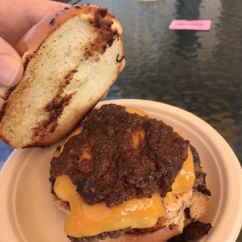 Crack - This is the dirty burger. Thats bacon jam on top - Burgers Near Me - Long Beach, California Crack - This is the dirty burger. Thats bacon jam on top - Burgers Near Me - Long Beach, California