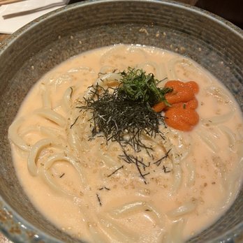 Udon Lab - Mentaiko Cream Udon - Noodles Near Me - New York, New York Udon Lab - Mentaiko Cream Udon - Noodles Near Me - New York, New York